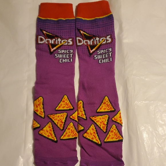 Odd Sox Accessories - Odd Sox Doritos Spicy Sweet Chili Purple Socks Men 8-12  Women 9-14 NWNT